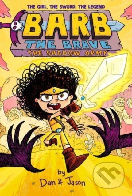 Kniha: Barb and the Shadow Army (Dan Abdo a Jason Patterson). Simon & Schuster, 2023 Kniha: Barb and the Shadow Army (Dan Abdo a Jason Patterson). Simon & Schuster, 2023