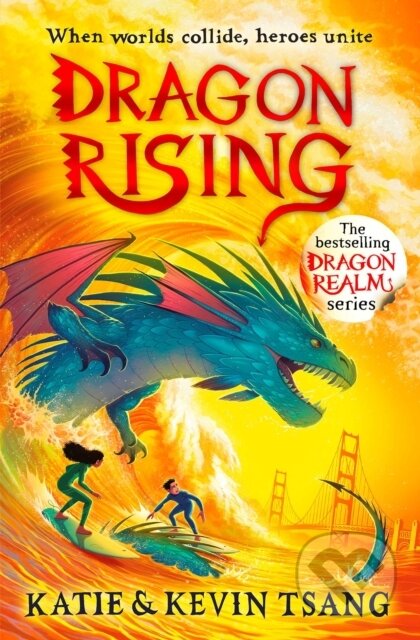 Kniha: Dragon Rising (Katie Tsang a Kevin Tsang). Simon & Schuster, 2022 Kniha: Dragon Rising (Katie Tsang a Kevin Tsang). Simon & Schuster, 2022