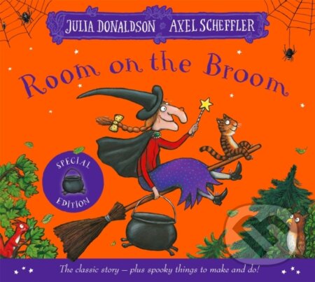 Kniha: Room on the Broom Halloween Special (Julia Donaldson). Pan Macmillan, 2023 Kniha: Room on the Broom Halloween Special (Julia Donaldson). Pan Macmillan, 2023