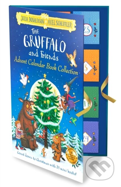 Kniha: The Gruffalo and Friends Advent Calendar Book Collection (Julia Donaldson). Pan Macmillan, 2023 Kniha: The Gruffalo and Friends Advent Calendar Book Collection (Julia Donaldson). Pan Macmillan, 2023