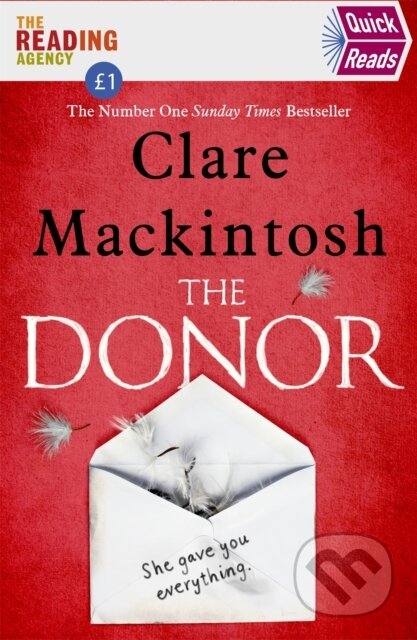 Kniha: The Donor (Clare Mackintosh). Sphere, 2020 Kniha: The Donor (Clare Mackintosh). Sphere, 2020