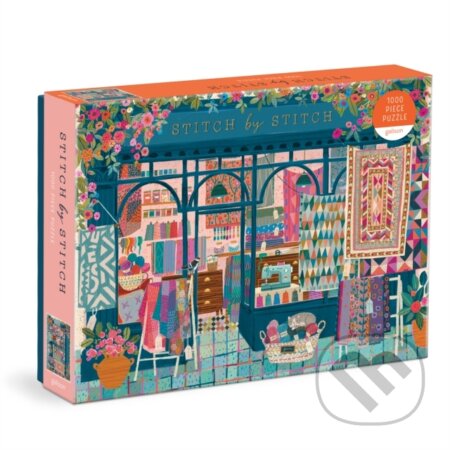 Kniha: Stitch by Stitch 1000 Piece Puzzle (Ball Victoria). Mudpuppy Press, 2023 Kniha: Stitch by Stitch 1000 Piece Puzzle (Ball Victoria). Mudpuppy Press, 2023