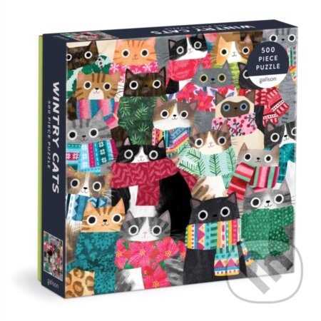 Kniha: Wintry Cats 500 Piece Puzzle (Galison). Galison, 2022 Kniha: Wintry Cats 500 Piece Puzzle (Galison). Galison, 2022