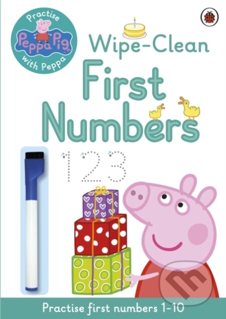 Kniha: Peppa Pig: Practise with Peppa: Wipe-Clean First Numbers (Pig Peppa). Ladybird Books, 2014 Kniha: Peppa Pig: Practise with Peppa: Wipe-Clean First Numbers (Pig Peppa). Ladybird Books, 2014