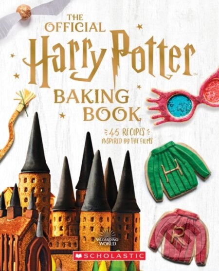 Kniha: The Official Harry Potter Baking Book (Joanna Farrow). Scholastic, 2021 Kniha: The Official Harry Potter Baking Book (Joanna Farrow). Scholastic, 2021