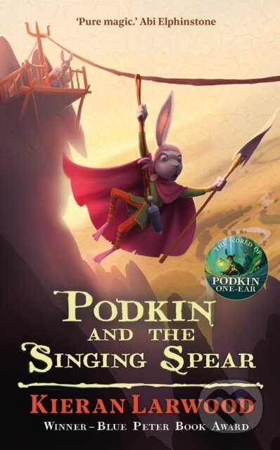 Kniha: Podkin and the Singing Spear (Kieran Larwood). Faber and Faber, 2023 Kniha: Podkin and the Singing Spear (Kieran Larwood). Faber and Faber, 2023