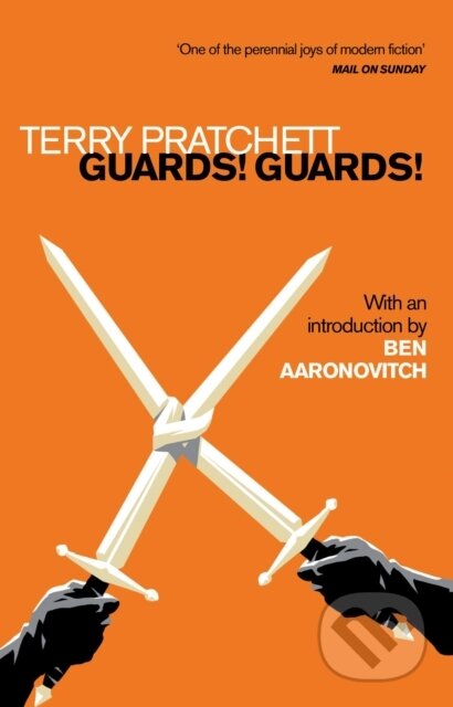 Kniha: Guards! Guards! (Terry Pratchett). Corgi Books, 2019 Kniha: Guards! Guards! (Terry Pratchett). Corgi Books, 2019