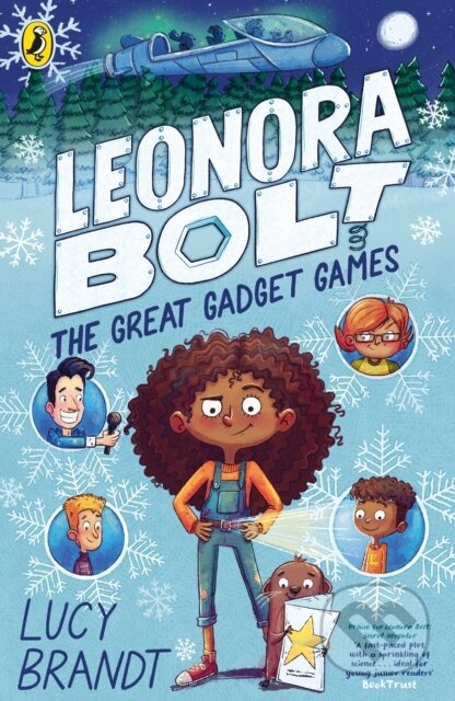 Kniha: Leonora Bolt: The Great Gadget Games (Lucy Brandt). Puffin Books, 2023 Kniha: Leonora Bolt: The Great Gadget Games (Lucy Brandt). Puffin Books, 2023