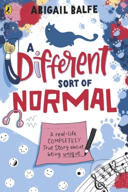 Kniha: A Different Sort of Normal (Abigail Balfe). Puffin Books, 2021 Kniha: A Different Sort of Normal (Abigail Balfe). Puffin Books, 2021