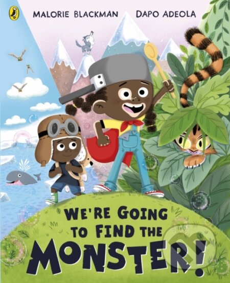 Kniha: We're Going to Find the Monster (Malorie Blackman). Puffin Books, 2021 Kniha: We're Going to Find the Monster (Malorie Blackman). Puffin Books, 2021