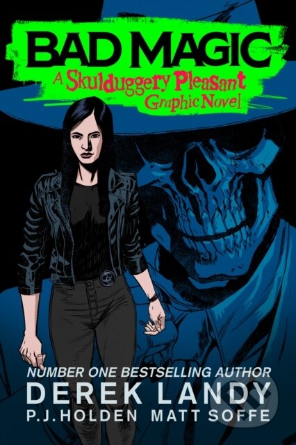 Kniha: Bad Magic (Derek Landy). HarperCollins, 2023 Kniha: Bad Magic (Derek Landy). HarperCollins, 2023