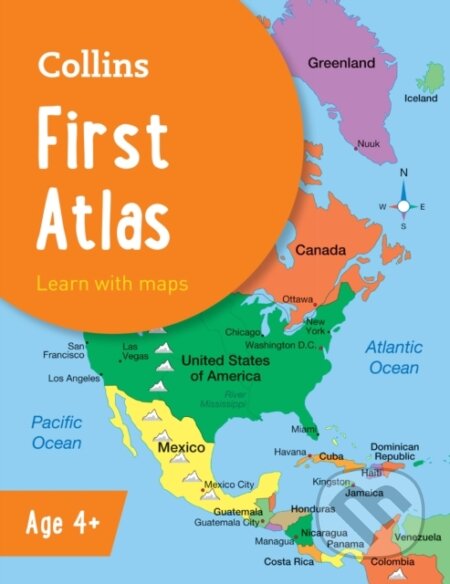 Kniha: Collins First Atlas (Collins Maps). Collins, 2022 Kniha: Collins First Atlas (Collins Maps). Collins, 2022