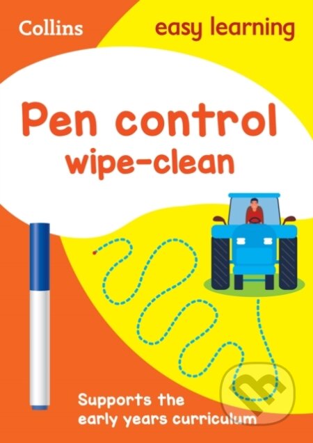 Kniha: Pen Control Age 3-5 Wipe Clean Activity Book (Collins Easy Learning). Collins, 2017 Kniha: Pen Control Age 3-5 Wipe Clean Activity Book (Collins Easy Learning). Collins, 2017