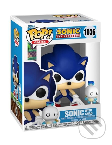 Funko POP & Buddy: Sonic - Sonic with Chao (Funko). Funko, 2024 Funko POP & Buddy: Sonic - Sonic with Chao (Funko). Funko, 2024