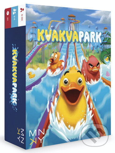 Společenská hra: Kvakvapark (MNKY). MNKY, 2024 Společenská hra: Kvakvapark (MNKY). MNKY, 2024