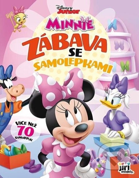 Kniha: Zábava se samolepkami Minnie (neuveden). Jiří Models, 2024 Kniha: Zábava se samolepkami Minnie (neuveden). Jiří Models, 2024