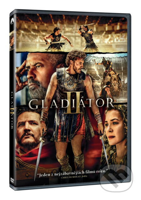 Film: Gladiátor II (Ridley Scott) (DVD). Magicbox, 2025 Film: Gladiátor II (Ridley Scott) (DVD). Magicbox, 2025