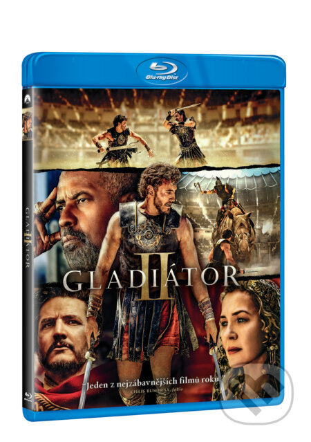 Film: Gladiátor II (Ridley Scott) (Blu-ray). Magicbox, 2025 Film: Gladiátor II (Ridley Scott) (Blu-ray). Magicbox, 2025