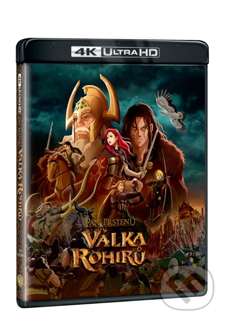 Film: Pán prstenů: Válka Rohirů Ultra HD Blu-ray (Kendži Kamijama) (UltraHDBlu-ray). Magicbox, 2025 Film: Pán prstenů: Válka Rohirů Ultra HD Blu-ray (Kendži Kamijama) (UltraHDBlu-ray). Magicbox, 2025
