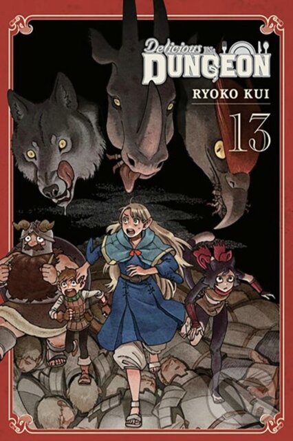 Kniha: Delicious in Dungeon 13 (Ryoko Kui). Yen Press, 2024 Kniha: Delicious in Dungeon 13 (Ryoko Kui). Yen Press, 2024