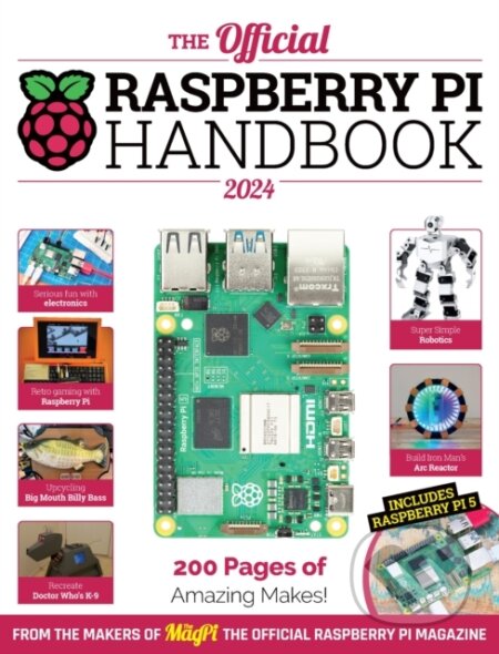 Kniha: The Official Raspberry Pi Handbook (). , 2023 Kniha: The Official Raspberry Pi Handbook (). , 2023
