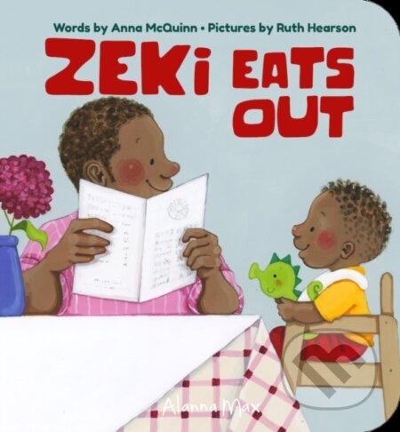 Kniha: Zeki Eats Out (Anna Mcquinn). , 2024 Kniha: Zeki Eats Out (Anna Mcquinn). , 2024