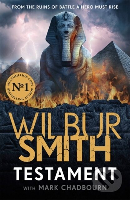 Kniha: Testament (Mark Chadbourn a Wilbur Smith). Zaffre, 2024 Kniha: Testament (Mark Chadbourn a Wilbur Smith). Zaffre, 2024