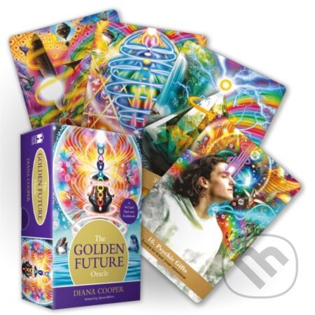 Kniha: Golden Future Oracle Cards & Guidebook (Diana Cooper). Hay House, 2024 Kniha: Golden Future Oracle Cards & Guidebook (Diana Cooper). Hay House, 2024