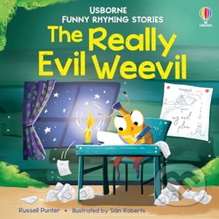 Kniha: The Really Evil Weevil (Russell Punter). Usborne, 2024 Kniha: The Really Evil Weevil (Russell Punter). Usborne, 2024