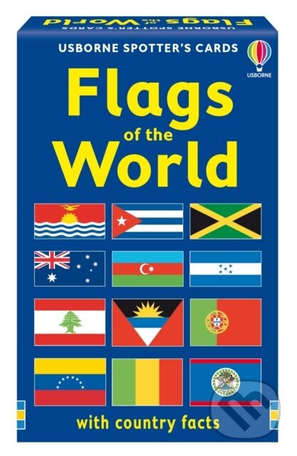 Kniha: Spotter's Cards Flags of the World (Phillip Clarke). Usborne, 2024 Kniha: Spotter's Cards Flags of the World (Phillip Clarke). Usborne, 2024
