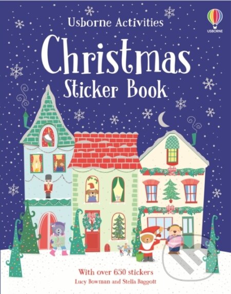 Kniha: Christmas Sticker Book (Lucy Bowman). Usborne, 2023 Kniha: Christmas Sticker Book (Lucy Bowman). Usborne, 2023