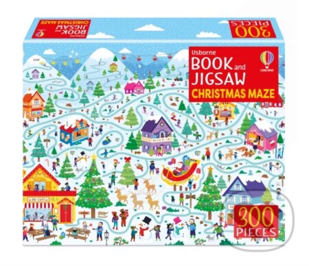 Kniha: Usborne Book and Jigsaw Christmas Maze (Kate Nolan a Sam Smith). Usborne, 2023 Kniha: Usborne Book and Jigsaw Christmas Maze (Kate Nolan a Sam Smith). Usborne, 2023