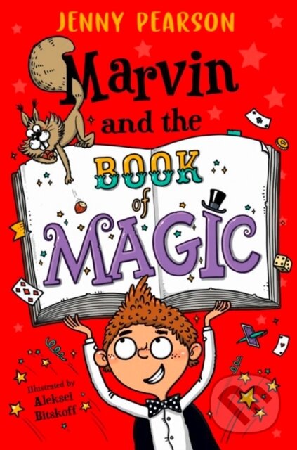 Kniha: Marvin and the Book of Magic (Jenny Pearson). Barrington, 2024 Kniha: Marvin and the Book of Magic (Jenny Pearson). Barrington, 2024