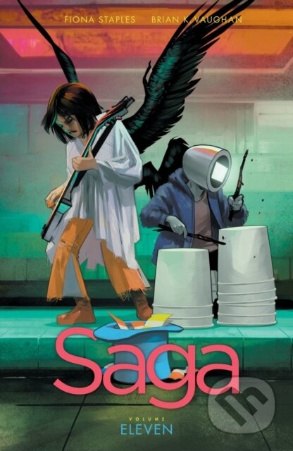 Kniha: Saga Volume 11 (Alyssa Milano, Brian K Vaughan, Collin Kelly, Jackson Lanzing a Joshua Williamson). Image Comics, 2023 Kniha: Saga Volume 11 (Alyssa Milano, Brian K Vaughan, Collin Kelly, Jackson Lanzing a Joshua Williamson). Image Comics, 2023