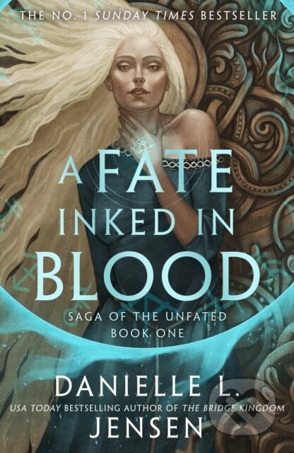 Kniha: A Fate Inked in Blood (Danielle L. Jensen). Del Rey, 2024 Kniha: A Fate Inked in Blood (Danielle L. Jensen). Del Rey, 2024