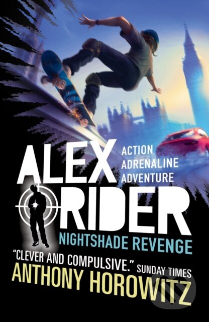 Kniha: Nightshade Revenge (Anthony Horowitz). Walker books, 2024 Kniha: Nightshade Revenge (Anthony Horowitz). Walker books, 2024
