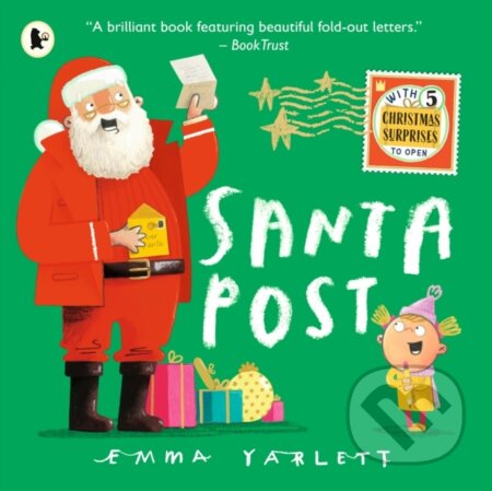 Kniha: Santa Post (Emma Yarlett). Walker books, 2023 Kniha: Santa Post (Emma Yarlett). Walker books, 2023