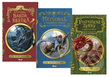 Kniha: Trojčarodejnícka kolekcia (J.K. Rowling). Ikar, 2017 Kniha: Trojčarodejnícka kolekcia (J.K. Rowling). Ikar, 2017
