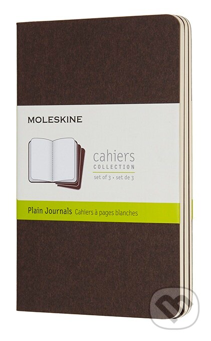 Moleskine - sada 3 hnedých zošitov (Moleskine). Moleskine, 2017 Moleskine - sada 3 hnedých zošitov (Moleskine). Moleskine, 2017