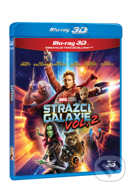Film: Strážci Galaxie Vol. 2 3D (James Gunn) (Blu-ray3D). Magicbox, 2017 Film: Strážci Galaxie Vol. 2 3D (James Gunn) (Blu-ray3D). Magicbox, 2017