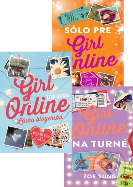 Kniha: Girl Online (trilógia) (Zoe Sugg). Slovart Kniha: Girl Online (trilógia) (Zoe Sugg). Slovart