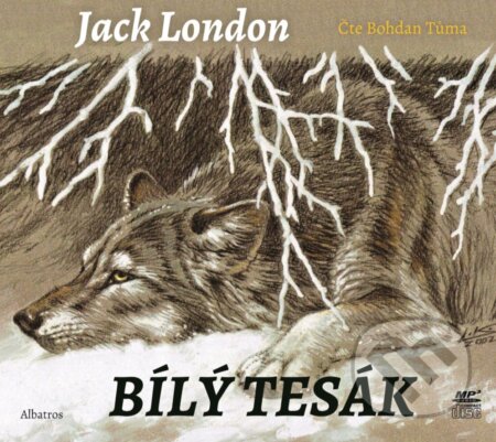 Audiokniha: Bílý tesák (Jack London). Albatros CZ, 2017 Audiokniha: Bílý tesák (Jack London). Albatros CZ, 2017