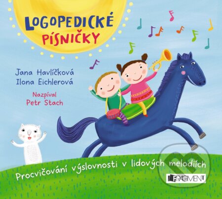Audiokniha: Logopedické písničky (Ilona Eichlerová a Jana Havlíčková). Nakladatelství Fragment, 2017 Audiokniha: Logopedické písničky (Ilona Eichlerová a Jana Havlíčková). Nakladatelství Fragment, 2017