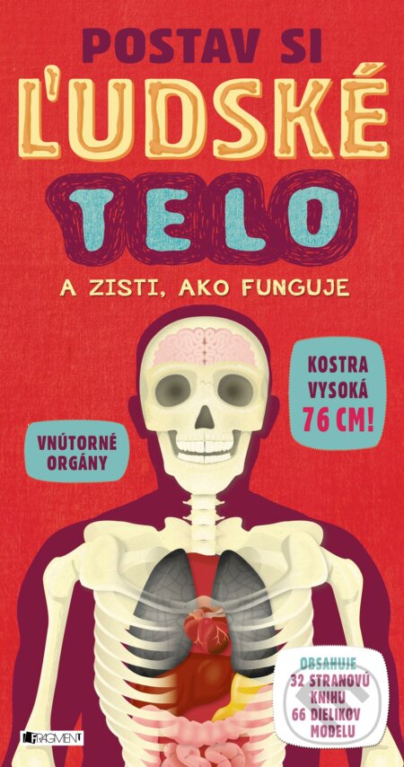Kniha: Postav si ľudské telo (Fragment). Fragment, 2018 Kniha: Postav si ľudské telo (Fragment). Fragment, 2018