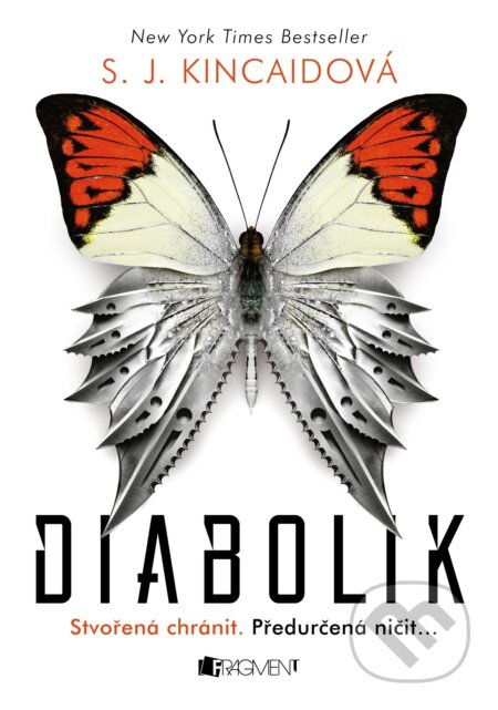 Kniha: Diabolik (S.J. Kincaid). Nakladatelství Fragment, 2017 Kniha: Diabolik (S.J. Kincaid). Nakladatelství Fragment, 2017