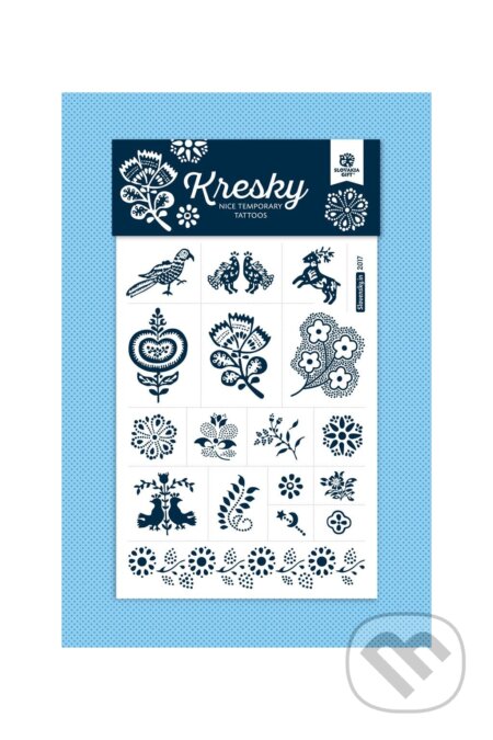 Kresky: Slovakia Gift modrotlačové (Kresky). Kresky, 2017 Kresky: Slovakia Gift modrotlačové (Kresky). Kresky, 2017