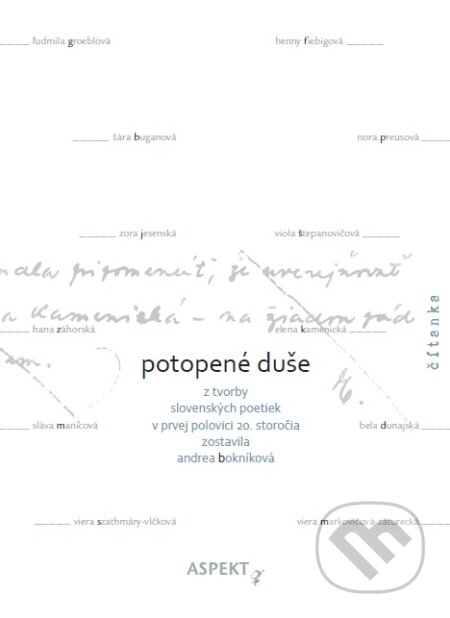 Kniha: Potopené duše (Andrea Bokníková), 2017 Kniha: Potopené duše (Andrea Bokníková), 2017