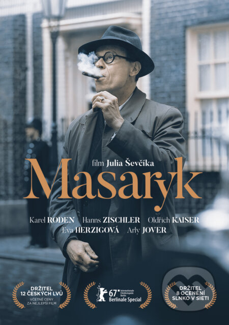 Film: Masaryk (Julius Ševčík) (DVD). Magicbox, 2017 Film: Masaryk (Julius Ševčík) (DVD). Magicbox, 2017