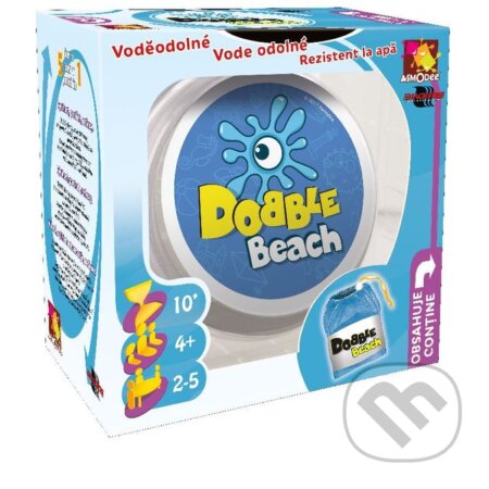 Spoločenská hra: Dobble Beach (Asmodée Édition LLC). Asmodée Édition LLC, 2017 Spoločenská hra: Dobble Beach (Asmodée Édition LLC). Asmodée Édition LLC, 2017