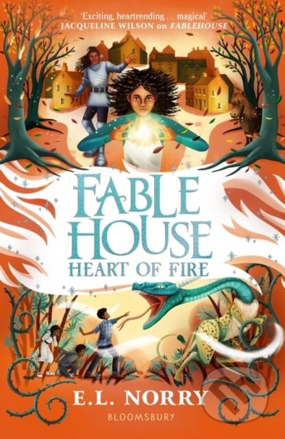 Kniha: Fablehouse: Heart of Fire (Emma Norry). Bloomsbury, 2024 Kniha: Fablehouse: Heart of Fire (Emma Norry). Bloomsbury, 2024